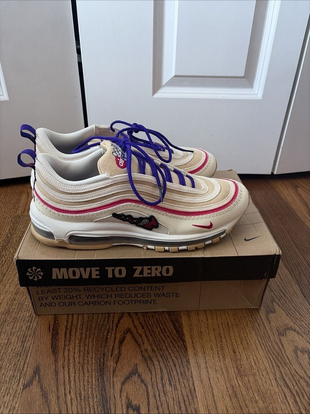 Nike Air Max 97 SE Air Sprung Cream DH4759-200 Men’s Sz 10.5 Women’s Sz 12